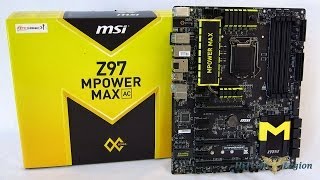 MSI Z97 MPower Max AC Overview and Benchmarks [upl. by Alverson]