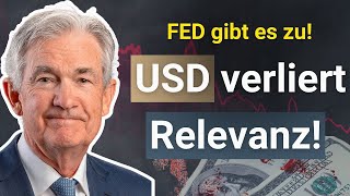 FED bestätigt Untergang des USD Gold übernimmt [upl. by Bakemeier313]