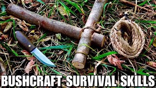 Learn 10 Advanced Bushcraft amp Survival Skills [upl. by Oz560]