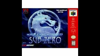 Mortal Kombat Mythologies SubZero Gameplay N64 Im 🚮🚮🚮 At This 🤣🤣🤣 [upl. by Nosemyaj]