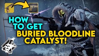 Destiny 2  How to get Buried Bloodline Catalyst [upl. by Purity593]