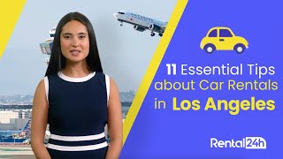 11 Pro Tips for Best Car Rental at LAX Airport Los Angeles [upl. by Nelluc]