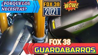 GUARDABARROS Fox Racing Shox 3638 2021 ¿Merece la pena [upl. by Chery]