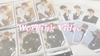 𓊆working video𓊇 ジャニオタの公式写真収納 作業動画 [upl. by Eihtak808]