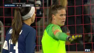 2019 SheBelieves Cup USWNT vs Japan [upl. by Ainalem40]