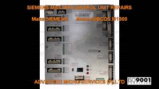 SIEMENS SIBCOS M1300 MASTER CONTROL UNIT REPAIRS Advanced Micro Services Pvt Ltd [upl. by Estrella]