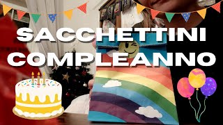 SACCHETTINI REGALO 🧧🎁 Compleanno bambinie [upl. by Halliday201]