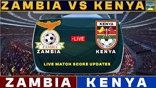 Zambia Vs Kenya Live Match Today  ZAM Vs KEN Live Football Match 2024 Live [upl. by Eirrej973]