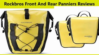 Rockbros Waterproof Panniers review [upl. by Aihsitan]