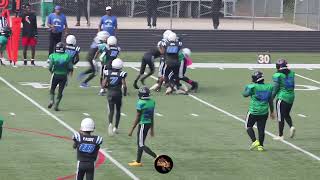 Eastway vs Jm Alexander 1st Round of Playoffs Middle school Football Dawg Fight [upl. by Alyled]