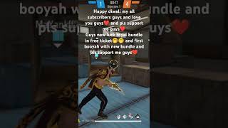 Happy diwali my all subscribers and pls support me guys❤ and very interesting vediofreefire shorts [upl. by Fabri]