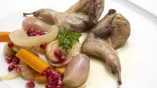 Receta de codornices en escabeche  Karlos Arguiñano [upl. by Dearman996]