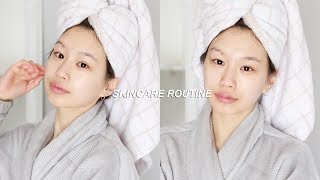 SKIN CARE ROUTINE  how i keep my skin healthy and glowing [upl. by Ahsoyek199]