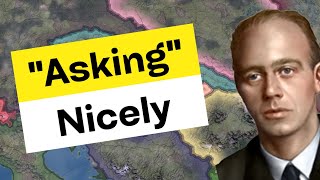 Friedrich Franz Expands Massively by Asking Nicely  HOI4 Stock [upl. by Nywg]