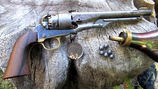 Loading the 1860 Army Revolver [upl. by Lilith]