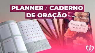 😍PlannerCaderno de Oração Livrarias Família Cristã [upl. by Arbmik599]