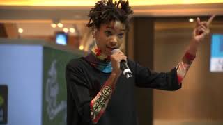 Willow and Jaden Smith performing at the Dubai Mall  August 23 2015 [upl. by Nielson]