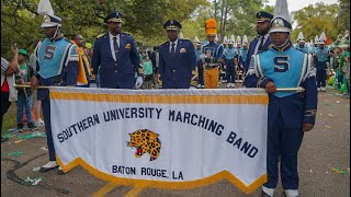 Southern University Marching Band 2019  Under The Bridge  Wearin’ of the Green Parade [upl. by Aivekahs483]