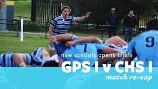 NSW Schools Opens Championship GPS I v CHS I [upl. by Widera]