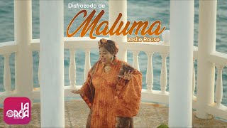 DISFRAZADO DE MALUMA  Leslie Rous video oficial [upl. by Nivla]