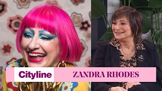 Fashion icon Zandra Rhodes on aging in style [upl. by Nicole]