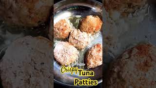 BarelyNeedARecipe  Cripsy Tuna Patties comfortfood [upl. by Merissa]