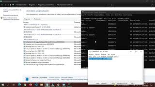 Desinstalar actualizaciónes updates en Windows 10 con CMD [upl. by Annaierb]