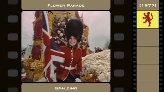 Spalding Flower Parade 1977  The Queens Silver Jubilee [upl. by Imnubulo]