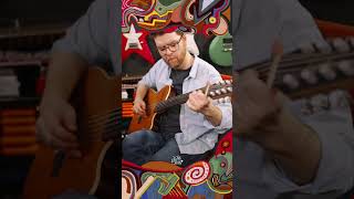 Raga Jor practice on fretless guitar fretlessguitar [upl. by Loar]