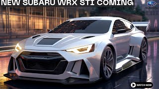 FIRST LOOK  NEW 2025 Subaru WRX STI Review  Interior And Exterior Details [upl. by Earleen555]