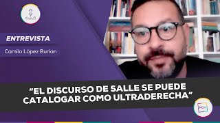 “El discurso de Salle se puede catalogar como ultraderecha”  Camilo López Burian en NQP [upl. by Rawley]