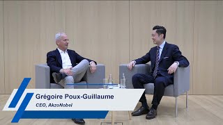 Grégoire PouxGuillaume CEO AkzoNobel [upl. by Odelinda]