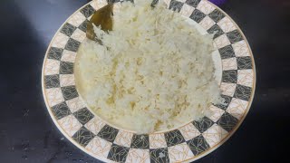 Boiled ricefood plzsubscribemychannel cooking  plain riceviralvideo [upl. by Henden]