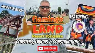 Flamingo Land Resort VLOG June 2024  Feat Loop  Theme Park Adventures [upl. by Barthol]