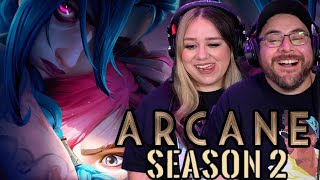 Arcane SEASON 2 Official Teaser Trailer Reaction  NETFLIX [upl. by Suollecram]