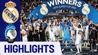 Real Madrid vs Atlanta  Super coupe dEurope Highlights [upl. by Donnenfeld]