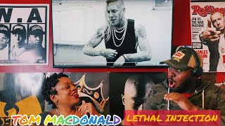 TOM MACDONALD LETHAL INJECTION REACTION MAC LETHAL DISS 1🤪🔥 [upl. by Powers]