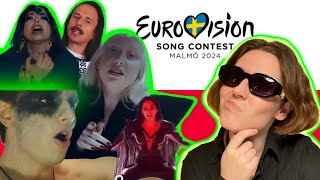 WHO WILL POLAND SEND TO EUROVISION 2024  REACTING TO ALL PARTICIPANTS [upl. by Fronnia854]