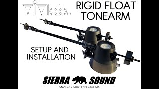 ViV Lab Rigid Float Tonearm installation and setup [upl. by Vita]