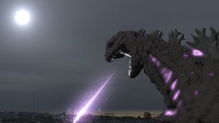 Shin Godzilla シンゴジラを作って実写合成3DCG [upl. by Irallih]