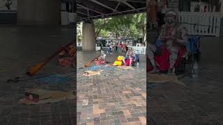 Didgeridoo being played in Circular Quay Sydney Australia [upl. by Derwood]