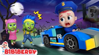 Police Chase Zombies  Funny Police Song For Kids  Bibiberry Nursery Rhymes amp Kids Songs [upl. by Ahseen]