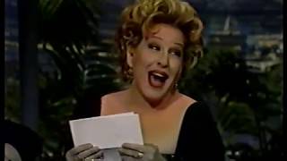 The Tonight Show With Johnny Carson  Farewell Show  Robin Williams amp Bette Midler [upl. by Soalokcin682]