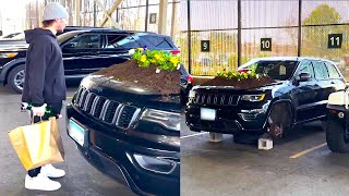 MarcAndre Fleury Pranks Brandon Duhaime’s Car in Prank War FULL CLIP NHL Highlights [upl. by Lacie654]