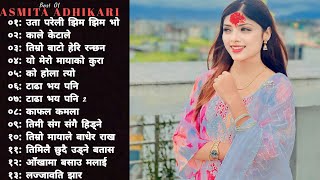 Asmita Adhikari Songs😍Romantic Nepali New Songs💕Latest Songs Collection 2079💕Best Nepali Songs [upl. by Sher640]