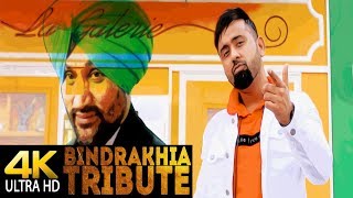 Bindrakhia Tribute Nilliyan Nashiliyaan Balori Akhan  Gupz Sehra  Latest Songs 2018 [upl. by Yenahc]