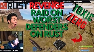 Online Raiding Lucroan The Offliner Worst Raid Defenders In Rust LIVE On Stream  RUST [upl. by Diane]