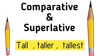 Comparative and superlative degrees  Basic English grammar  Sunshine English [upl. by Imis]