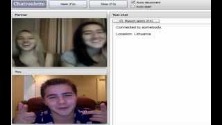 Chatroulette Experience The Italian Job [upl. by Ahsekal845]