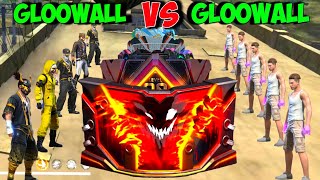 Gloowall Vs Gloowall Skin Challange On Factory Roof  The Chaos New Gloowall  Garena Free Fire [upl. by Akinit962]